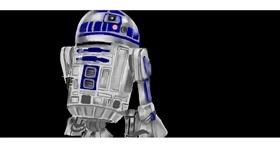 Drawing of Robot by Temüjin