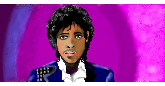 Drawing of Prince by SAM AKA MARGARET 🙄