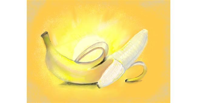Drawing of Banana by SAM AKA MARGARET 🙄
