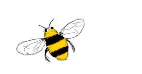 Drawing of Bumblebee by Ryan Evans