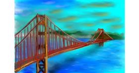 Drawing of Bridge by Wizard