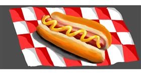 Drawing of Hotdog by justme❤️