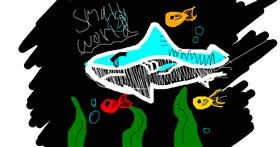 Drawing of Shark by SmallWorld