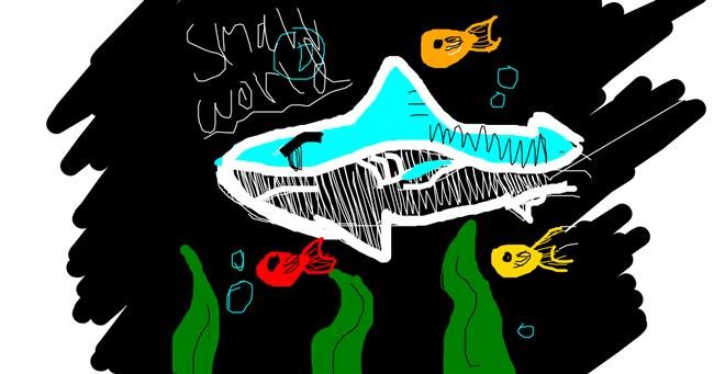 Drawing of Shark by SmallWorld