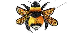 Drawing of Bumblebee by zeenmachine