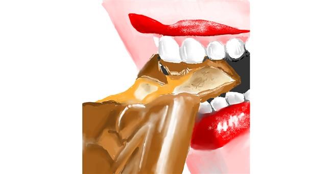 Drawing of Chocolate by ⋆su⋆vinci彡