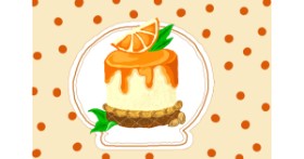 Drawing of Orange by InessA