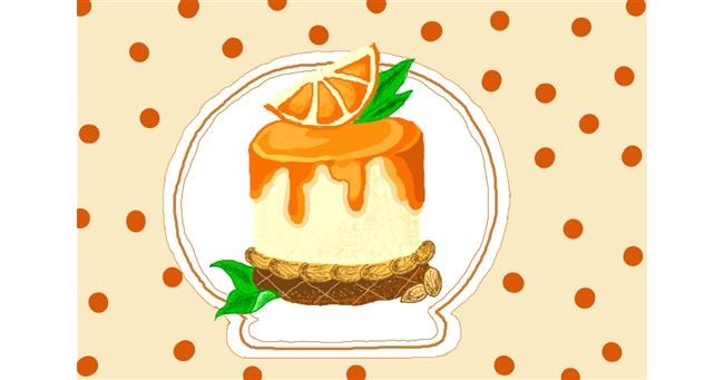 Drawing of Orange by InessaC