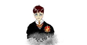 Drawing of Harry Potter by Zimal