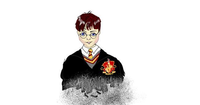 Drawing of Harry Potter by Zimal