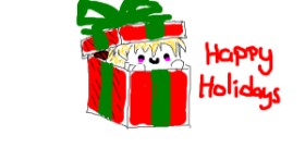 Drawing of Present by chig