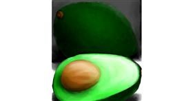 Drawing of Avocado by 🌌Mom💕E🌌