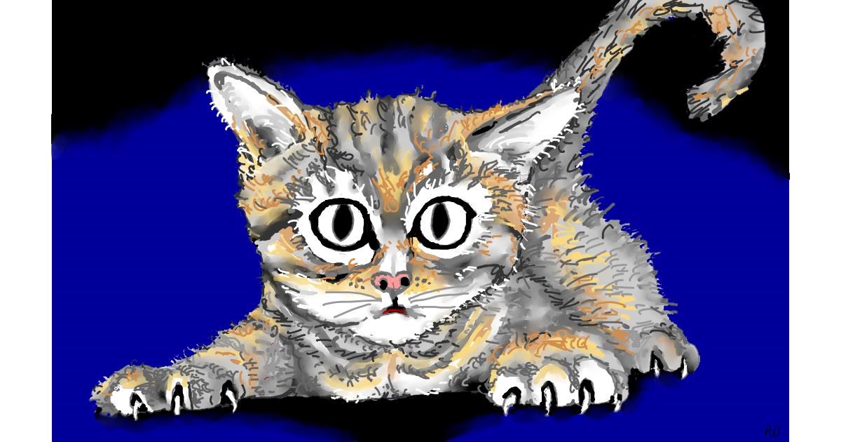 Watch Flowerpot Draw Kitten