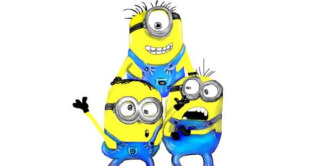 Minions  Minions, Drawing cartoon characters, Minion drawing