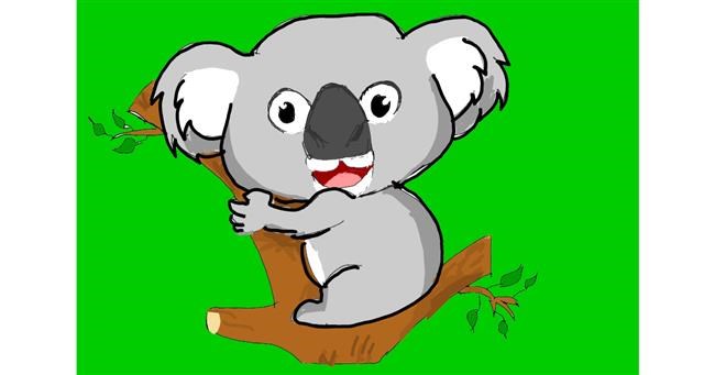 Drawing of Koala by ThasMe13