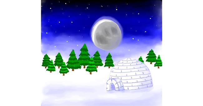 Drawing of Igloo by Joze