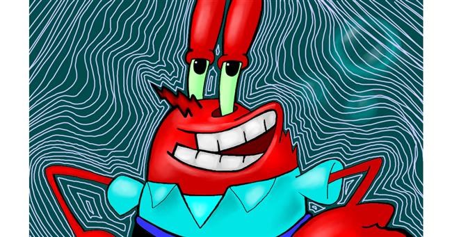 Mr. Krabs (SpongeBob)-Zeichnung von Lauren