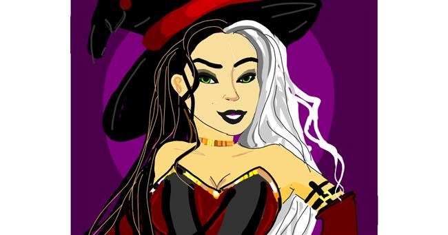 Drawing of Witch by Grace💖