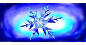 Drawing of Snowflake by Dr Malito