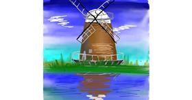 Drawing of Windmill by Bro