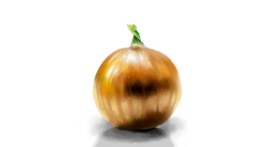 Drawing of Onion by Яandi