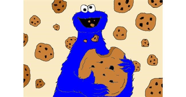 Drawing of Cookie by loser eerawn