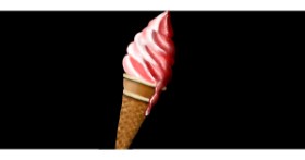 Drawing of Ice cream by Annie