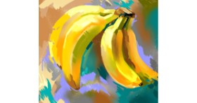 Drawing of Banana by Moon