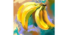 Banane-Zeichnung von Moon