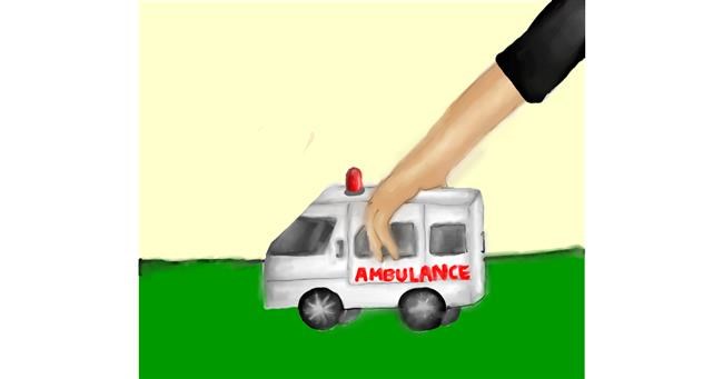 Drawing of Ambulance by NashNash😎