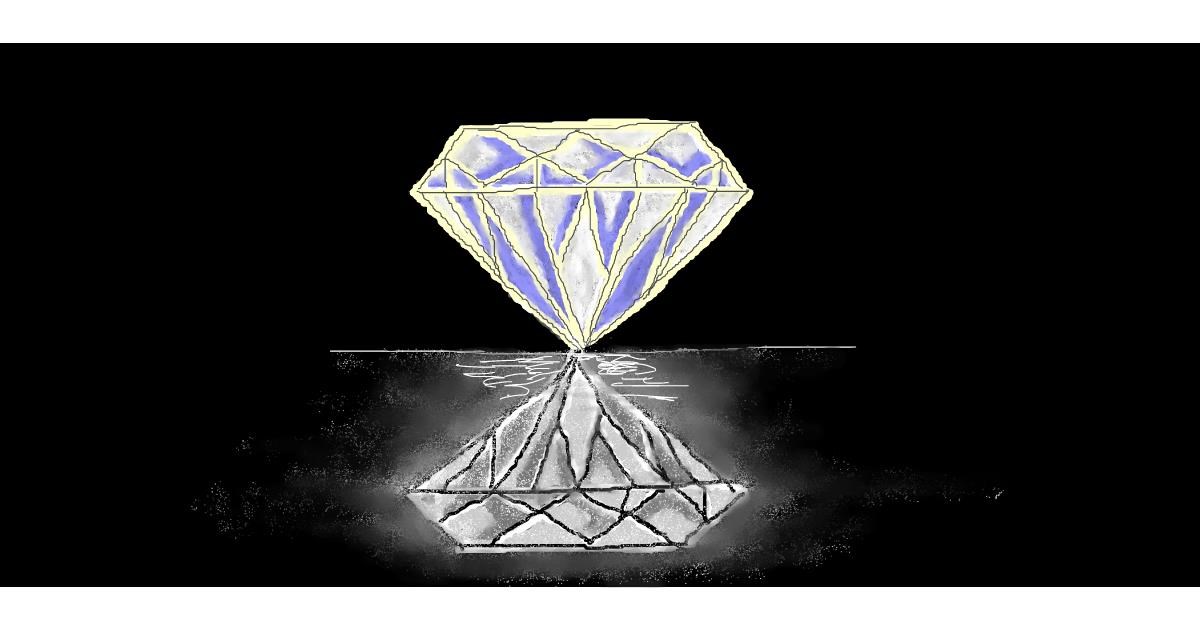 Drawing of Diamond by Eri