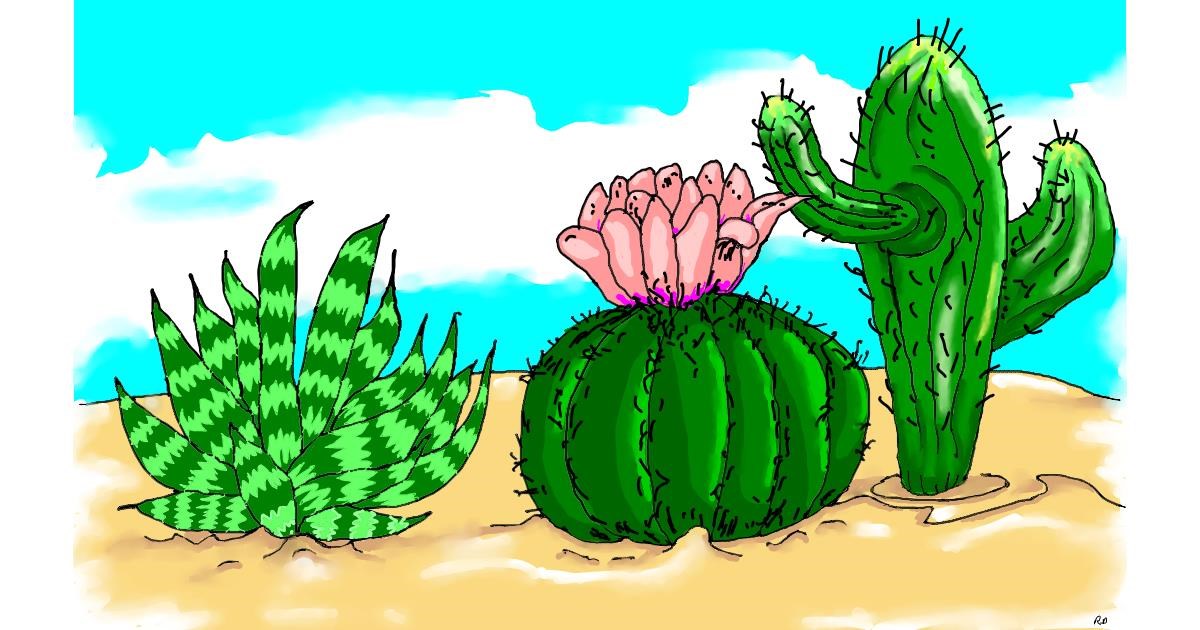 Watch Flowerpot Draw Cactus