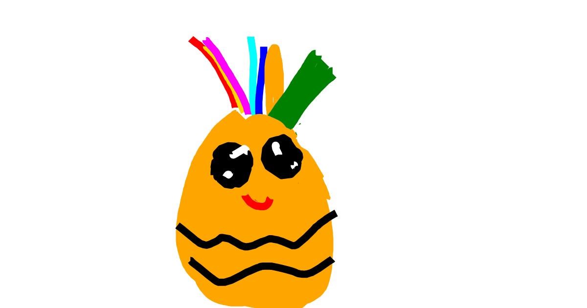 Pineapple Drawing By Itsfunneh Draw And Guess Gallery