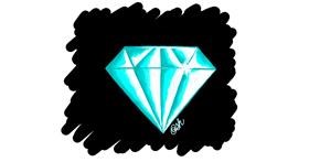 Drawing of Diamond by Ashley