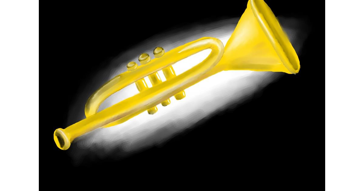 Drawing of Trumpet by Randar