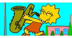 Lisa Simpson - autor: Sumafela