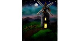 Drawing of Windmill by 🌌Mom💕E🌌