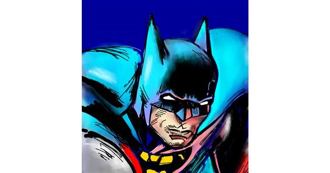 Drawing of Batman by ⋆su⋆vinci彡
