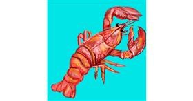 Drawing of Lobster by KayXXXlee