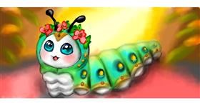 Drawing of Caterpillar by Yukhei