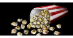 Drawing of Popcorn by Shiney🪶