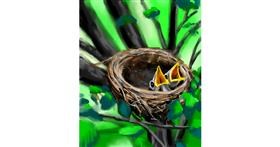 Drawing of Nest by Яandi