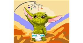 Baby Yoda - autor: Giolla