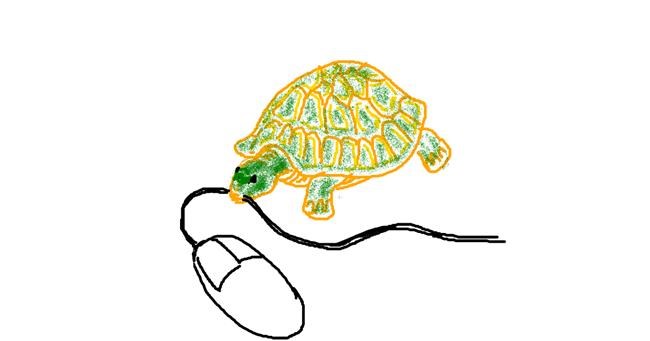 Drawing of Tortoise by dogod