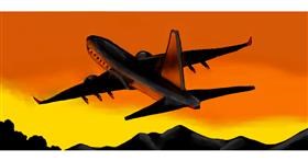 Drawing of Airplane by justme❤️