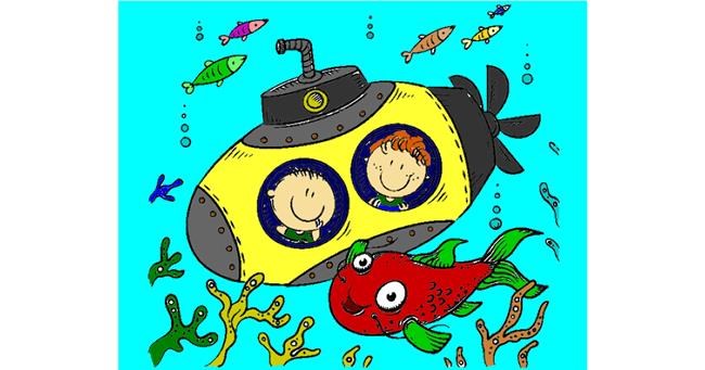 U-Boot-Zeichnung von Mostafa