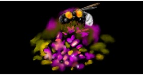 Drawing of Bumblebee by Eclat de Lune