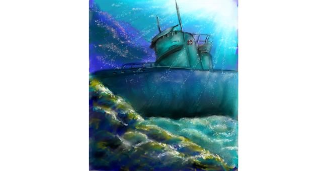 U-Boot-Zeichnung von 👽mint