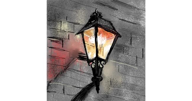 Drawing of Lamp by KayXXXlee