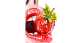Drawing of Strawberry by ⋆su⋆vinci彡